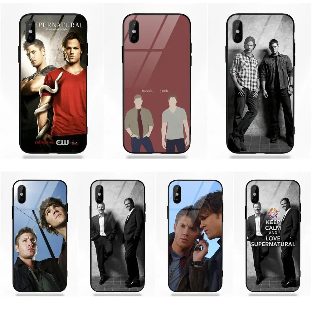 Для Apple iPhone 5 5C 5S SE 6 6S 7 8 Plus X XS Max XR Силиконовый ТПУ оправа закаленное стекло Капа