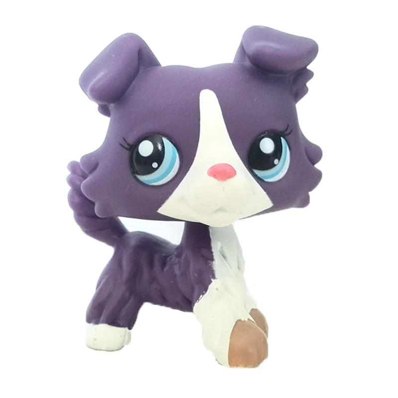 Настоящий магазин домашних животных милые игрушки #1676 мини Собака колли Белый