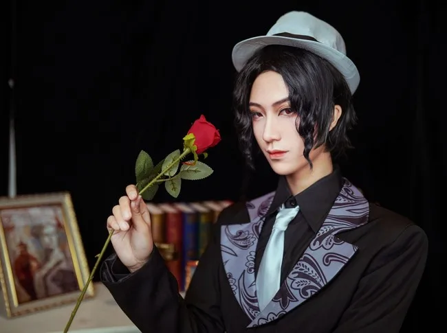 Истребитель демона: Kimetsu no Yaiba Kibutsuji Muzan; карнавальный костюм на Хэллоуин; Рождественский Костюм