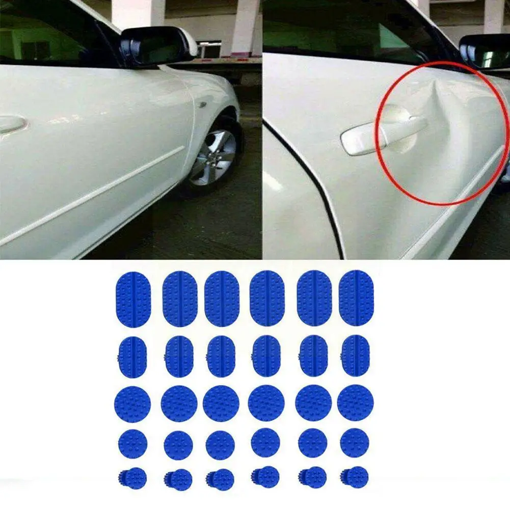 

30pcs Universal Car Dent Removal Pulling Tabs for Glue Puller Kit Paintless Auto Body Repairs Tools Set Diverse Size Z0B3