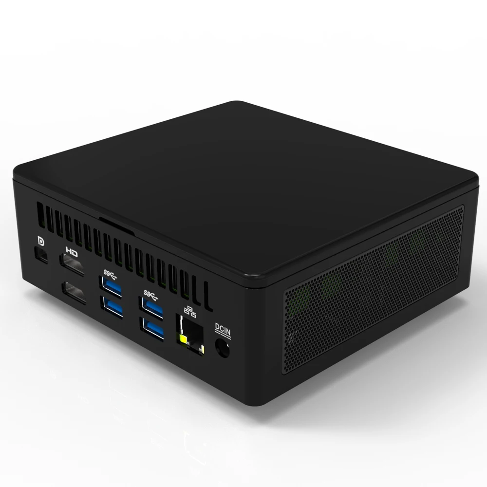 Мини-ПК Intel Core i7-1165G7 MAX 48 ГБ DDR4 3 ТБ SSD Windows 10 11 Pro игровой Настольный Iris Xe Graphics Dual WiFi