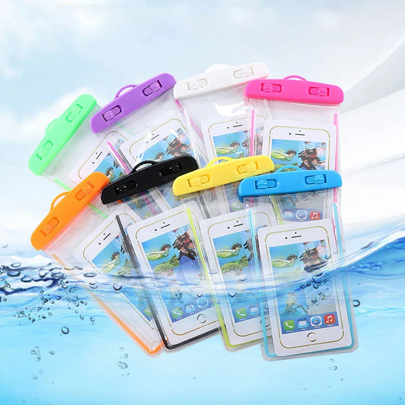 Прозрачные водонепроницаемые чехлы для телефонов iphone xr x xs 7 8 6 6s plus 5 s