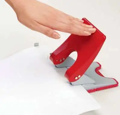 Double hole round hole easy punch machine binding machine can punch 16 pages
