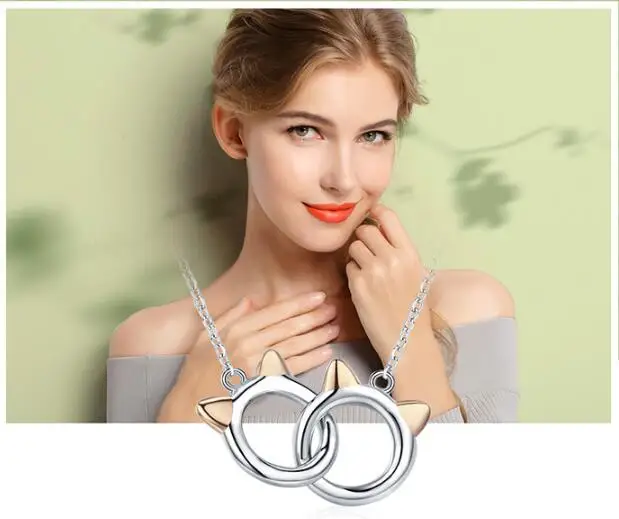 Ожерелья подвеска из стерлингового серебра 925 пробы кулон со льдом женские