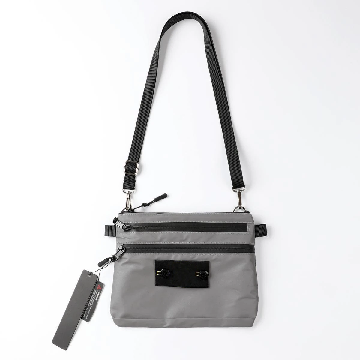 

The new stone diagonal bag 3M reflective men's and women's fashion and practical multi-layered versatile design mobile phone bag