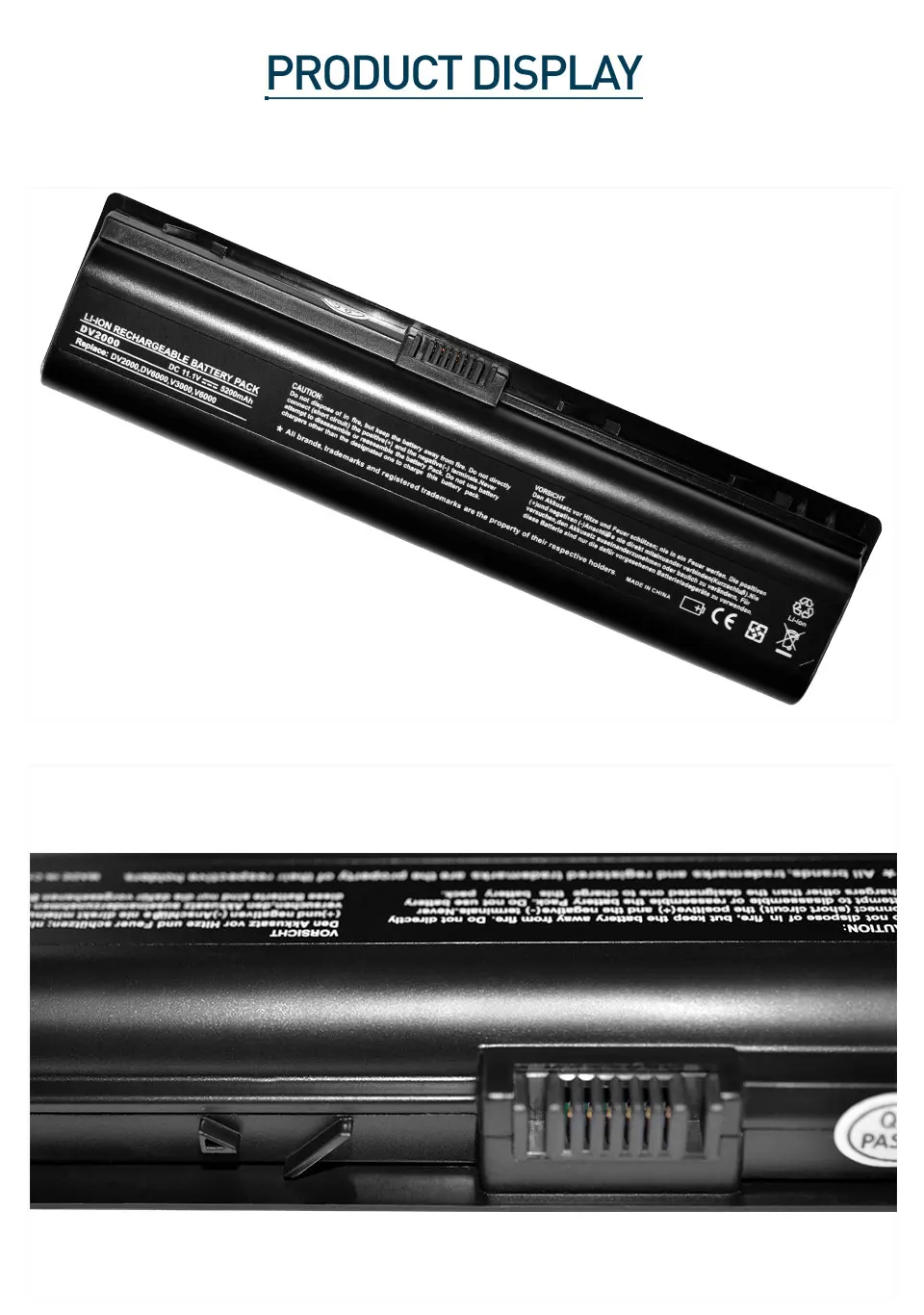 4400 мА/ч, Батарея для hp павильон DV2000 DV2100 DV2200 DV2700 DV2800 DV2900 DV6000 DV6300 DV6700 HSTNN-DB42 HSTNN-LB42 HSTNN-Q21C