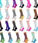 Компрессионные носки 24 цветов, 15-20 мм рт. Ст., лучше всего градиентные спортивные и Медицинские носки для мужчин и женщин, для бега, полета, путешествий