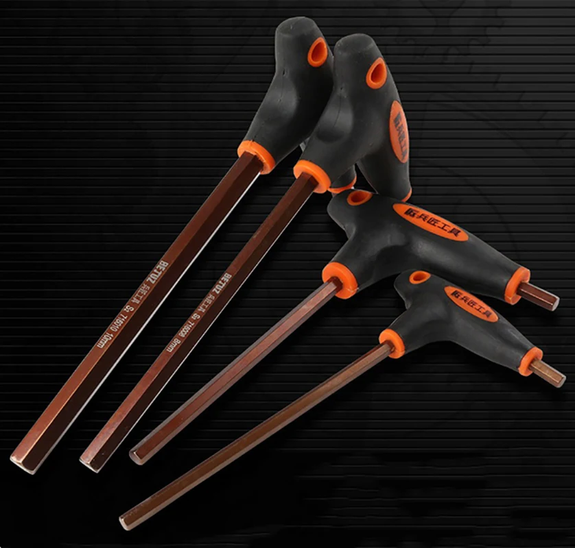

T-handle Grip Torx Hex Allen Key Screwdriver Repair Driver Tool Tool Hexagon Wrench T-type Inner Inside Crutches Hexagonal U5D3