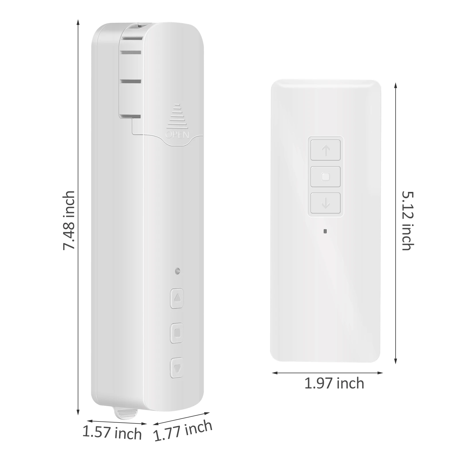 

Roller Shade Driver Built Tuya Zigbee Roller Shade Driver Built In Battery Blind Motor Alexa Voice WiFi Control Electric Blinds