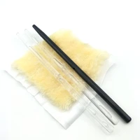 physic lab plastic rubber rod with silk static electricity experiment friction electrification science teaching equipment