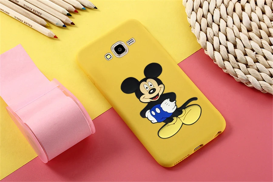 3D мультфильм Мышь чехол для samsung Galaxy A5 A7 A9 J3 J5 J4 J6 J8 J7 A6 A8 плюс 2015 2016 2017 2018 J2 Prime A2 Core