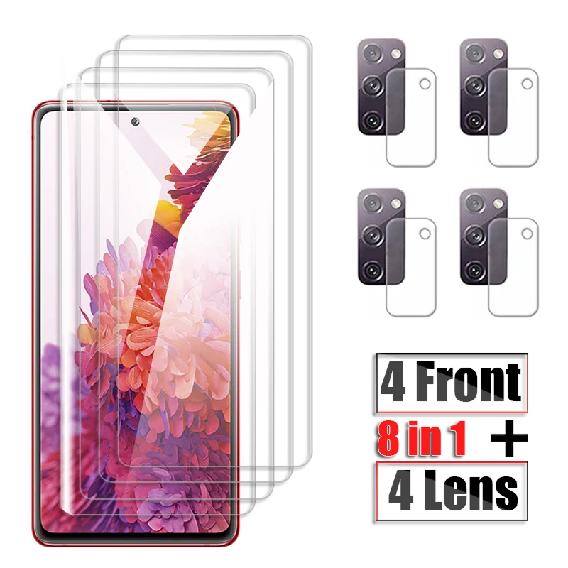 

HD Protection Glass For Samsung Galaxy S20 FE 5G Camera Screen Protector On For Samsung S20 Fan Edition Tempered Glass Film