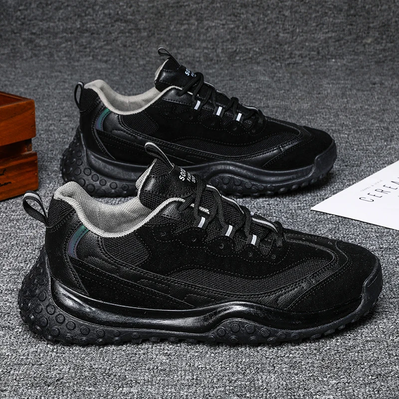 

Luxury Brand Golf Shoes Men Breathable Anti-Slippery Golf Shoes Spike for Mens Black Soft Bottom Mens Golf Shoes Sneaker