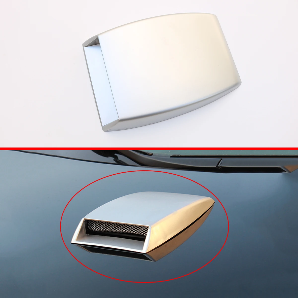 Универсальные автомобильные наклейки для передней части кузова моделирование