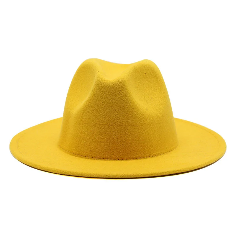 Шляпа в стиле пэчворк для мужчин и женщин шерстяная Федора с пряжкой ремня