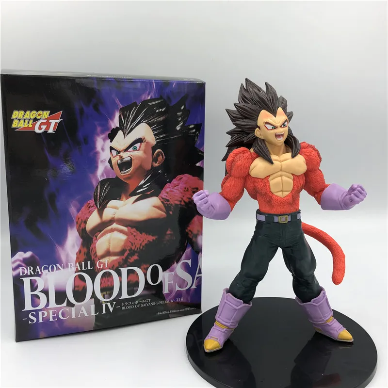 Dragon Ball Z Goku GT кровь Саян вырывается Супер Саян 4 красный боевой вер. ПВХ фигурка DBZ коллекция 20 см