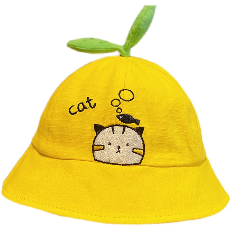 

Baby hat spring and autumn thin girl fisherman hat cute super cute boy sun hat summer sunscreen