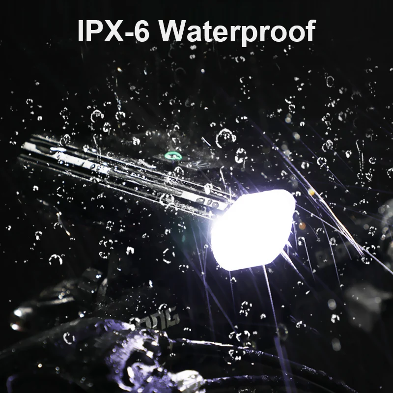 

2*T6 Bike Front Light Lantern 5 Modes 1800 Lumen Cycling Flashlight USB Rechargeable Super Bright Bicycle Front Headlamp