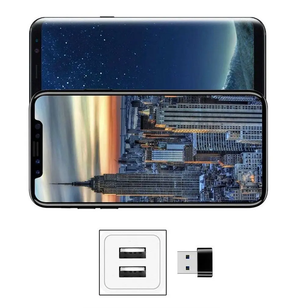 Универсальный Переходник USB C 3.1 Type Мама-USB 3.0 тип A папа адаптер порта черный