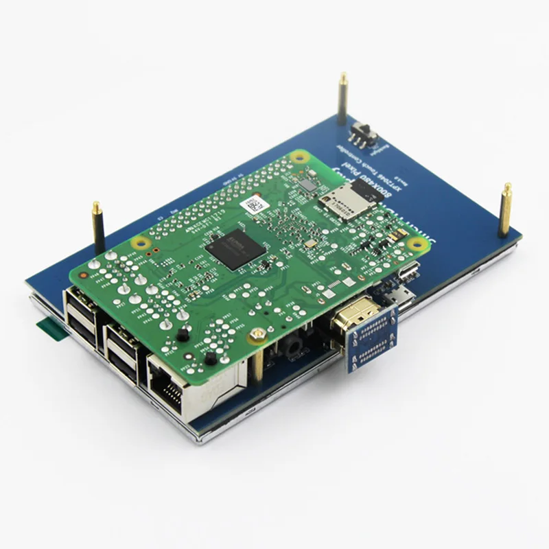 5 дюймов 800x480 HD с технологией TFT ЖКД сенсорной панелью для Raspberry Pi 3 Model B/2 модели B/A +