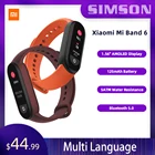 Смарт-браслет Xiaomi Mi Band 6, 1,56 дюйма, водонепроницаемый