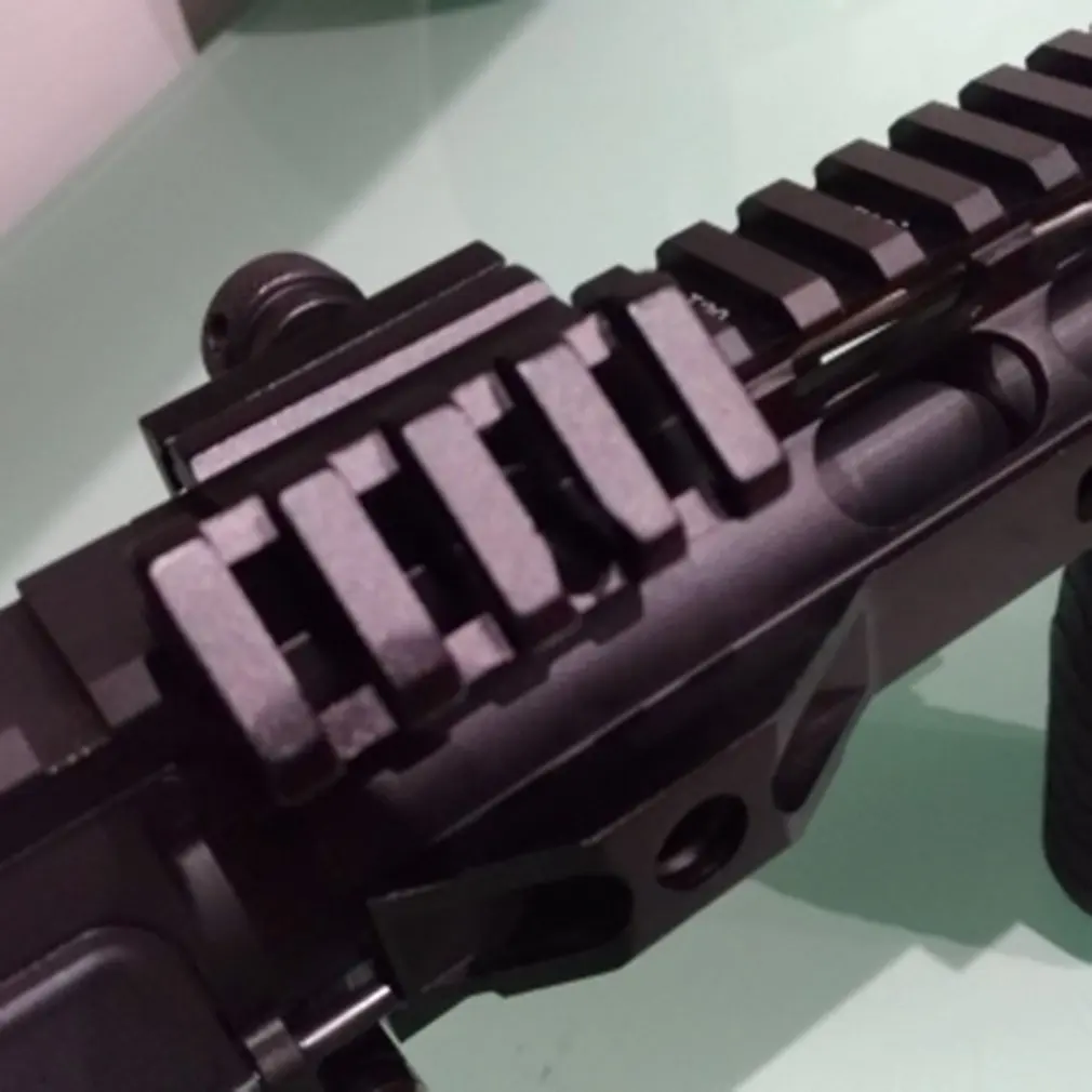 

45 Degree Angle Tactical Scope Mount Aluminum 4 Slot Side Rail RTS Sight Rail Airsoft 20mm Bracket Accessories