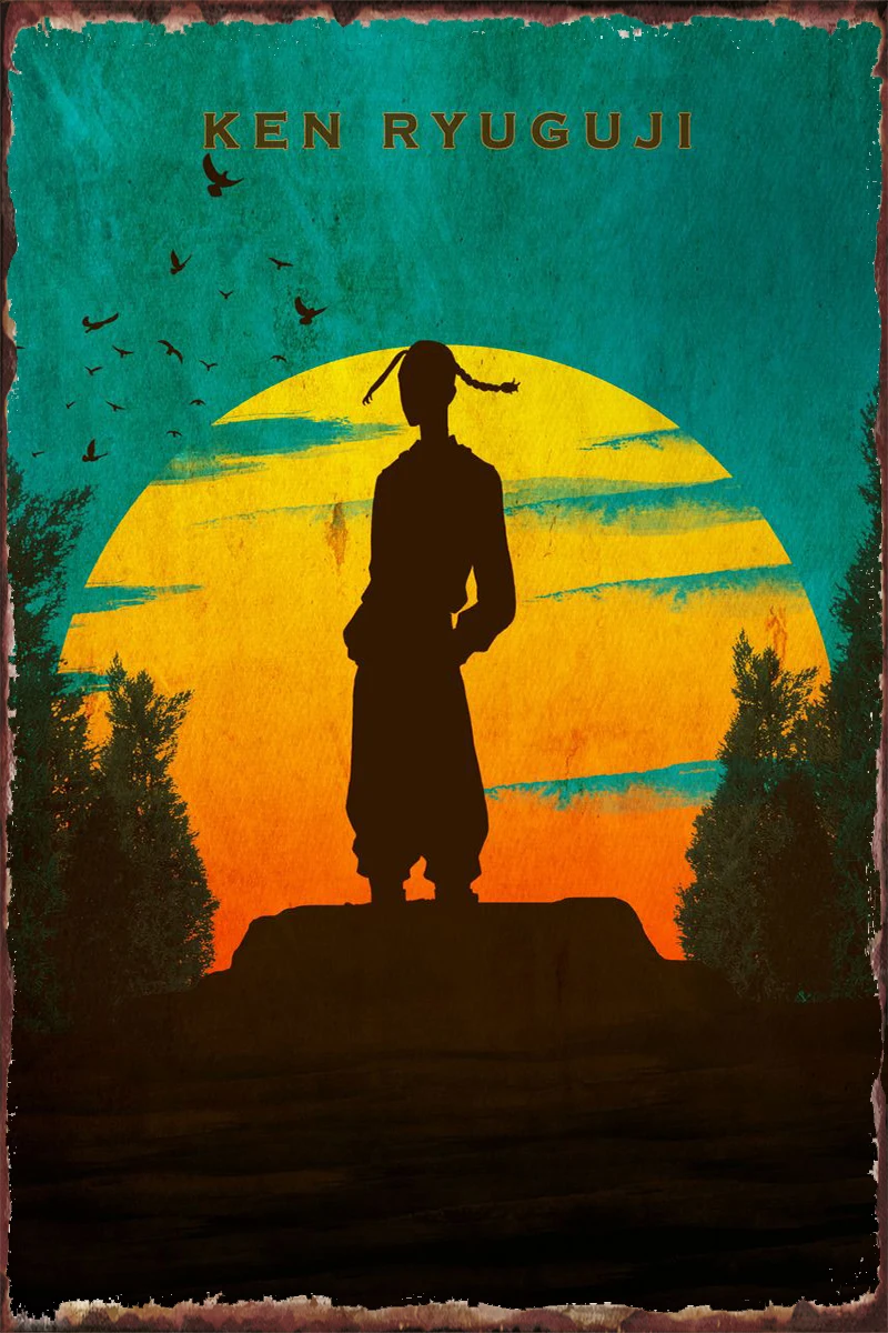 

Ken Ryuguji декор комнаты Ретро винтажный металлический знак жестяной знак оловянные пластины Настенный декор для художества кафе паба дома клу...