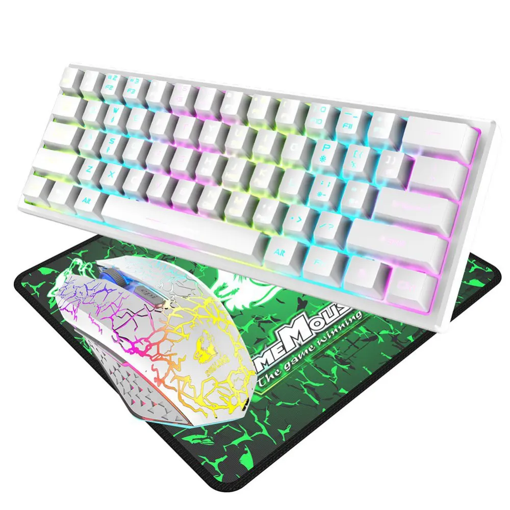 

Беспроводная игровая клавиатура и мышь, 2,4 ГГц, 2400 DPI