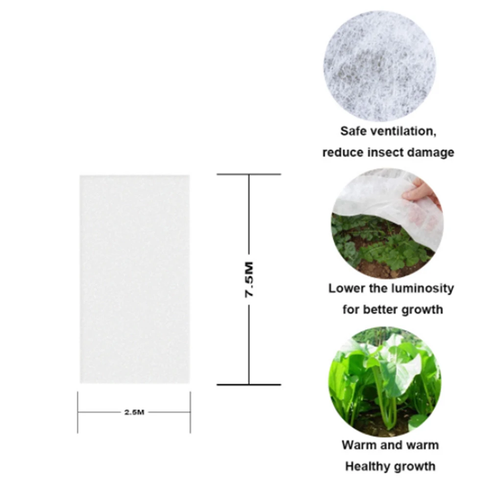 

Plant Cover Warm Plant Protecting Bag Garden Winter Protection Covers Non-woven Antifreeze Seedling Garden Protector cover