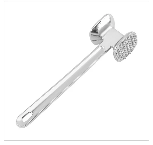 

1pcs Household Stainless Steel Knock Loose Beef Mace Steak Tender Meat Beat Hammer Kitchen Meat Hammer Meat Tenderizer