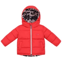 kids both sides down coats boys camouflage outerwear girls thicken top hooded clothes casual padded puffer jackets winter coat