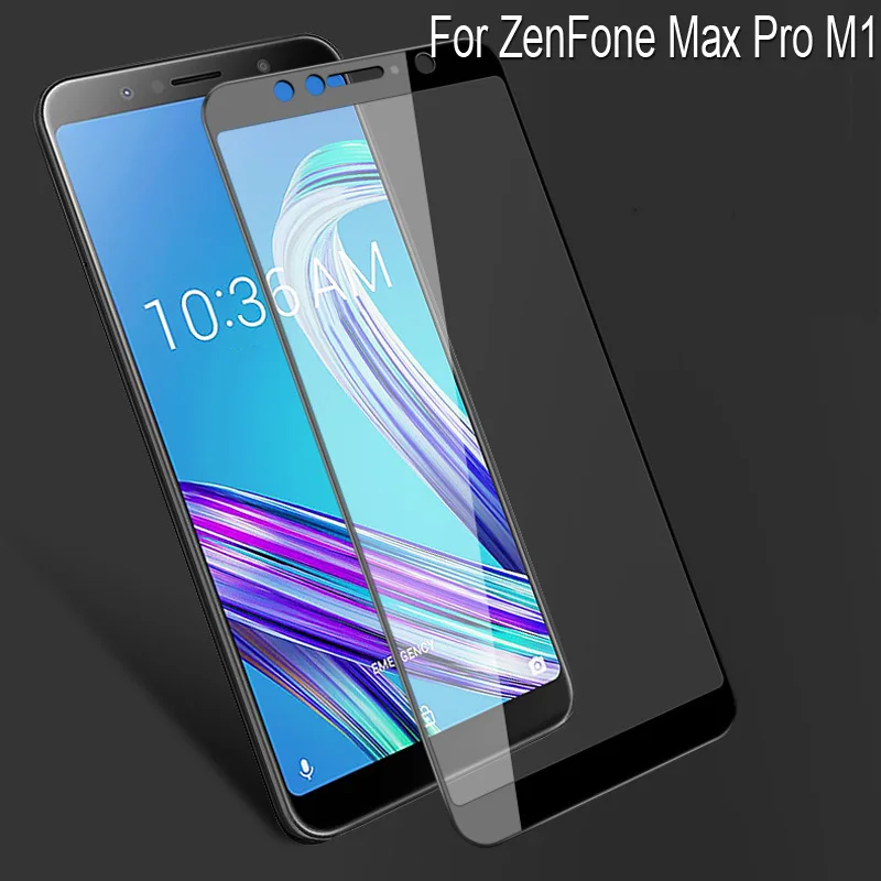 Изогнутая Защитная пленка для экрана ASUS ZenFone Max Pro M1 ZB601KL закаленное стекло с