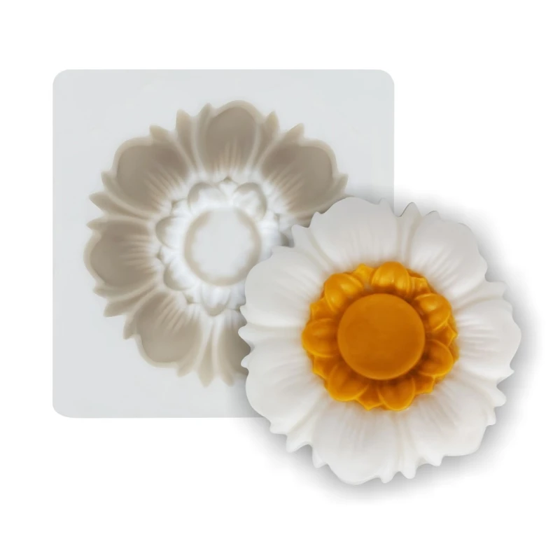 

Resin Flower Pendant Silicone Resin Casting Mold Floral Pendant Keychain Mold
