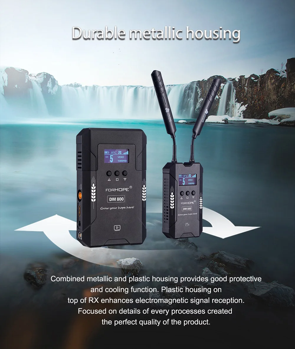 Беспроводная передача SEETEC 1080 футов WHDI HD 3G P Широковещательная камера HDMI кабель