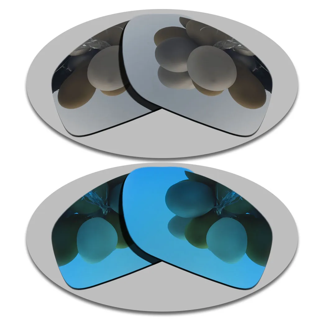 

100% поляризованные Сменные линзы с точной огранкой для солнцезащитных очков Tincan, хромированные и синие, комбинированные варианты