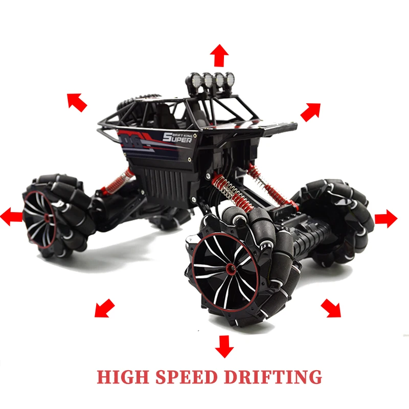 1:12 2,4G RC автомобиль с колесом Mecanum высокая скорость 4WD Дрифт Альпинизм дистанционное управление трюк автомобиль деформации внедорожный автомобиль игрушка
