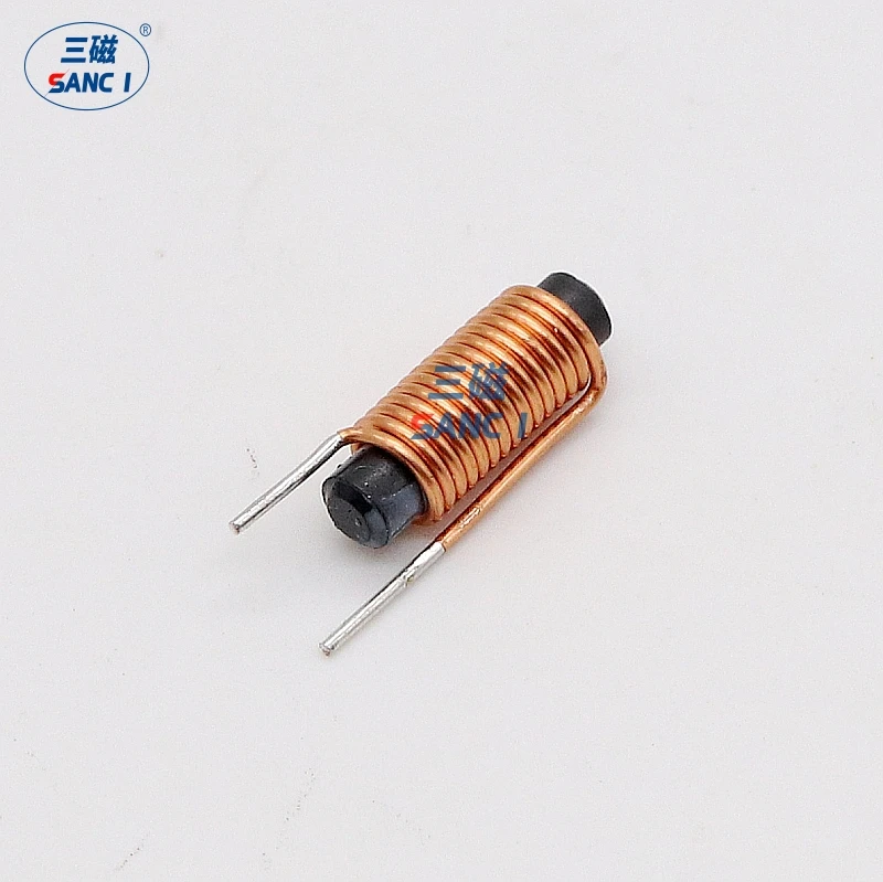 Индуктивность магнитного стержня 3 мкГн 05 диаметр проволоки 14 оборотов три