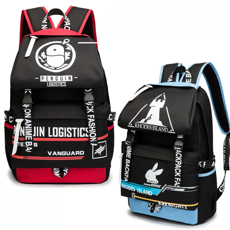 Arknights Backpack Amiya Texas Midoriya Izuku Scout Legion Large Capacity School Shoulder Travel Bag Backpacks Mochila Daypack | Багаж и