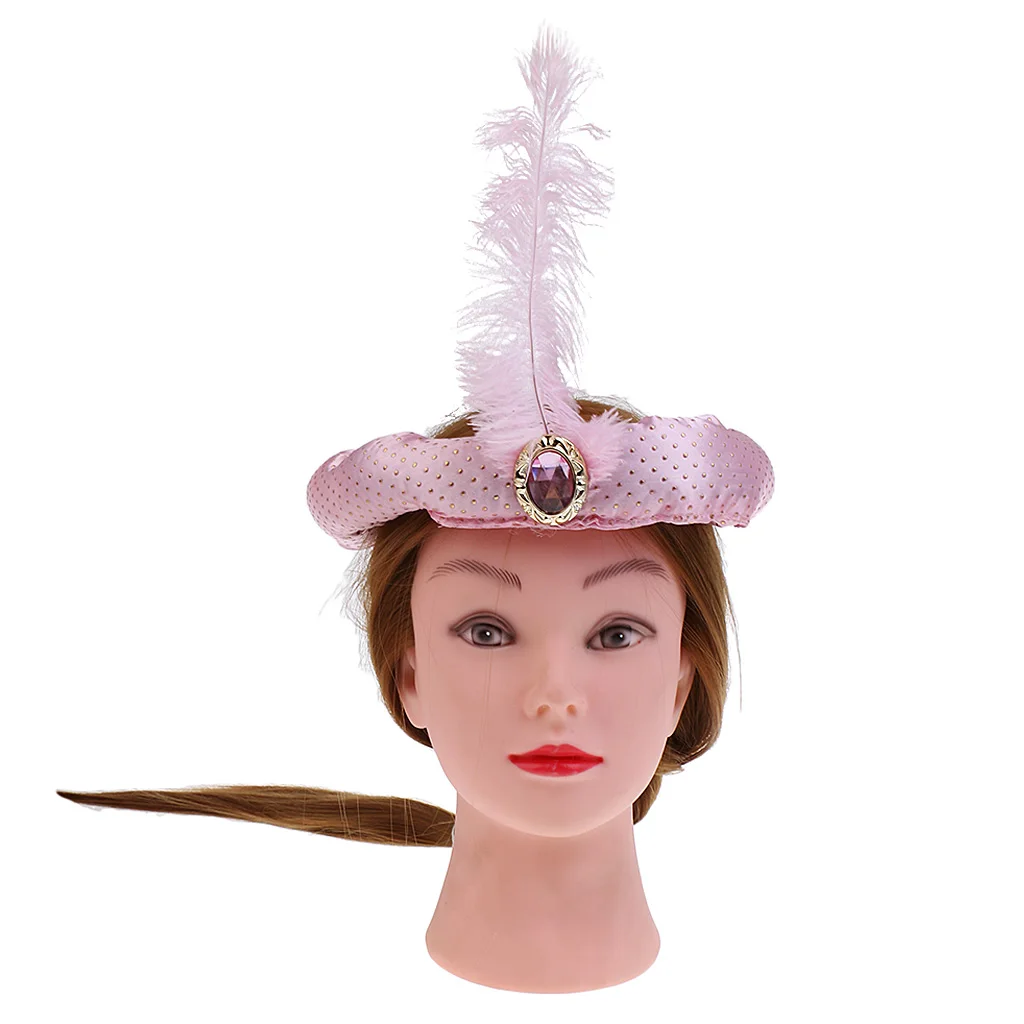 

Vintage Flapper Feather Hair Crown Headband Halloween Party Headwear Gift Favor