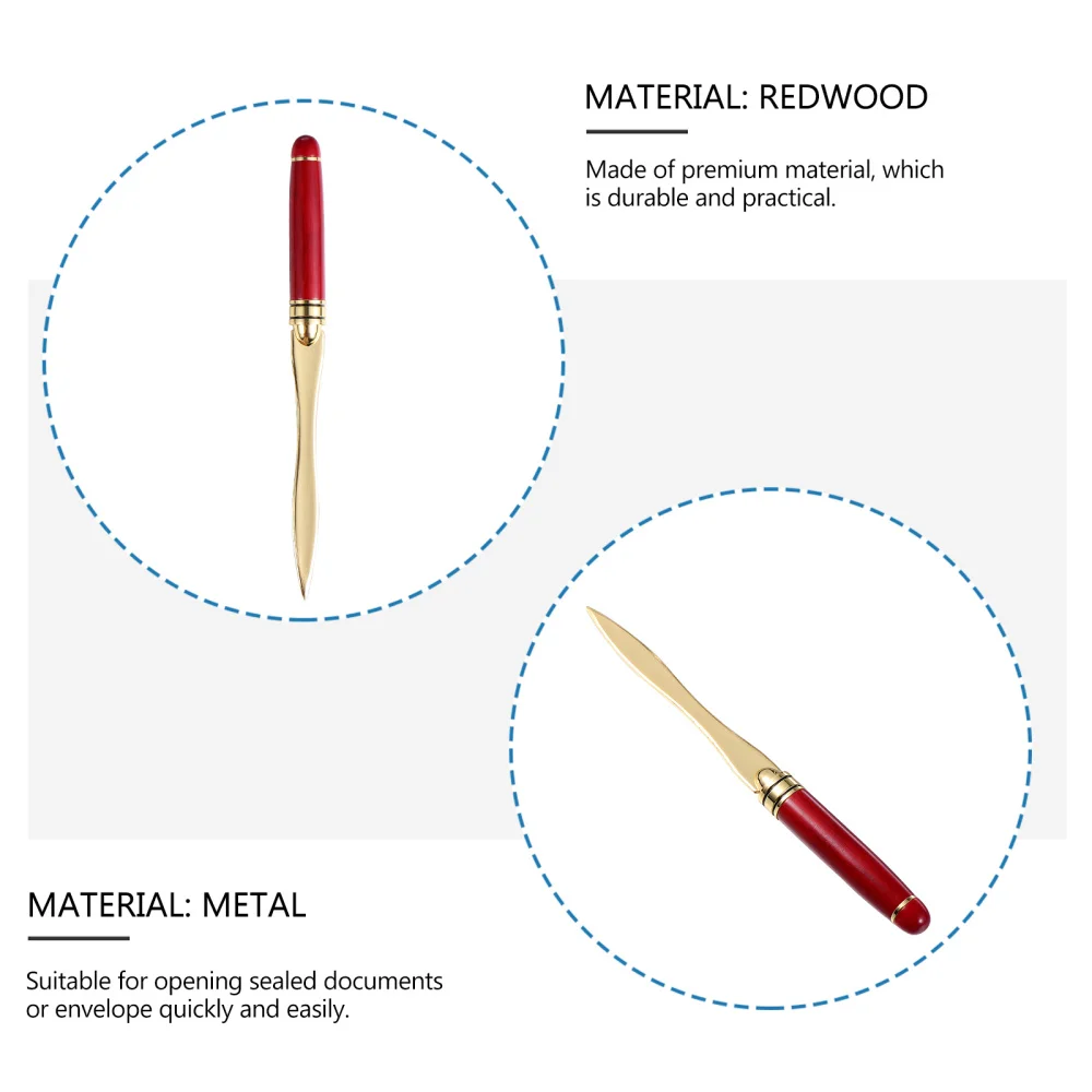 

1Pc Portable Letter Opener Practical Paper Cutter Random Knife-blade Color