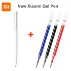 Оригинальная гелевая ручка Xiaomi MI Pen 9,5 мм без колпачка, черная ручка, PREMEC Smooth Switzerland Refill MiKuni Япония