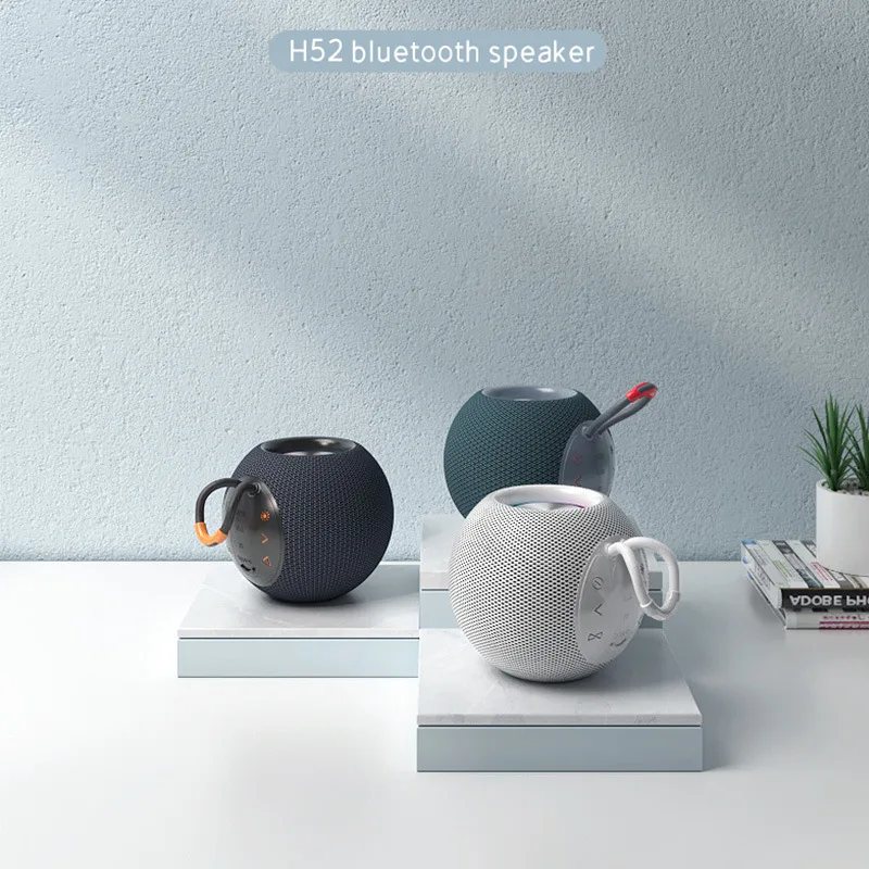 Wireless Bluetooth Speakers Portable Subwoofer Homepod Mini Same Style Support Card Radio Anti-fall Voice Prompt Call Function |