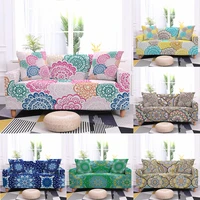 bohemian colorful flower printed sofa cover elastic stretch universal sofa slipcovers for living room l shape couch cover