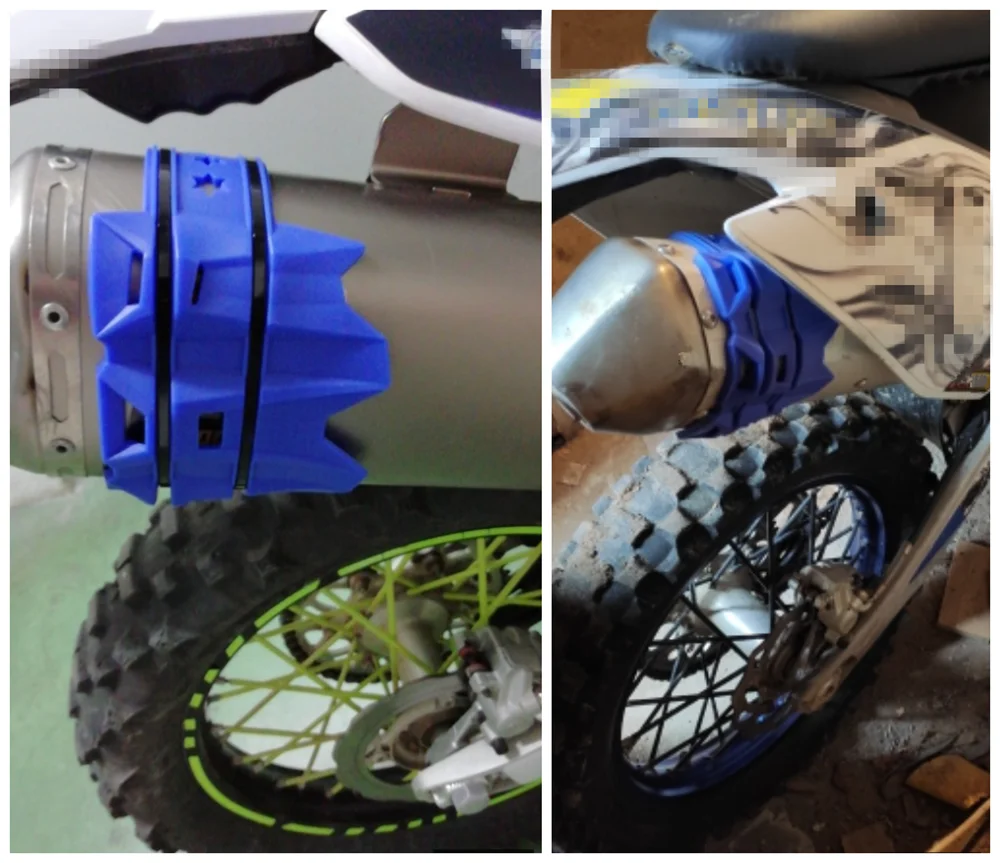 Аксессуары для внедорожных мотоциклов Силиконовый защитный рукав YAMAHA WR250R X SEROW225