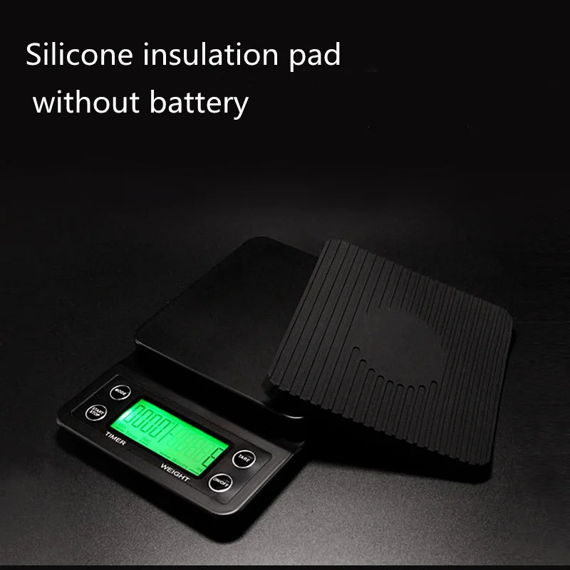 

High Precision Digital LCD Display 3kg/5kg 0.1g Electronic Scales Measuring Tools Kitchen Scales Drip Coffee Scale with Timer