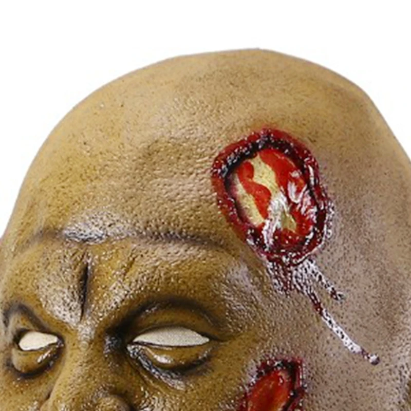 Хэллоуин жуткий страх зомби ужасный реалистичный гнилые уход за кожей лица маска
