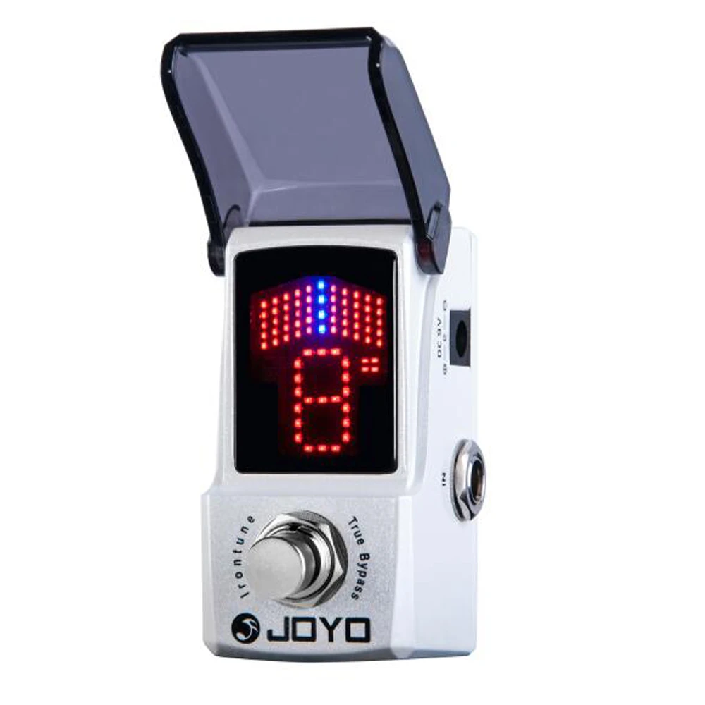 Фото Педаль JOYO JF-326 IRONMAN, мини-педаль для электрогитары, педаль с одним эффектом, тюнера №1