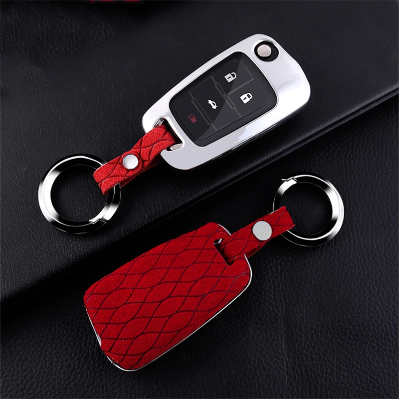 Флип Меховой чехол для автомобильного ключа Buick OPEL Astra G H J Mokka Insignia Vectra Meriva Corsa Zafira