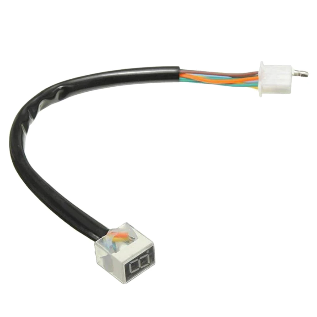 

LED Gear Indicator Display Shift Lever Sensor Speed Gear Display for Motorcycle