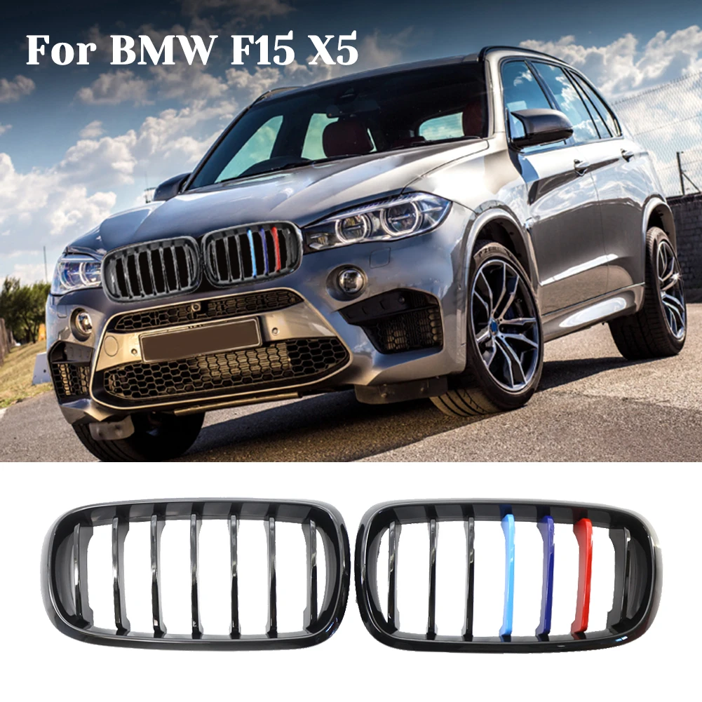 

Решетка радиатора переднего бампера для BMW F15 X5, 1 пара